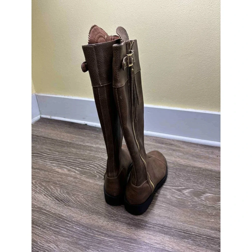 Very Volatile Women's Motorcycle Boots Knee-‎ High Size 6